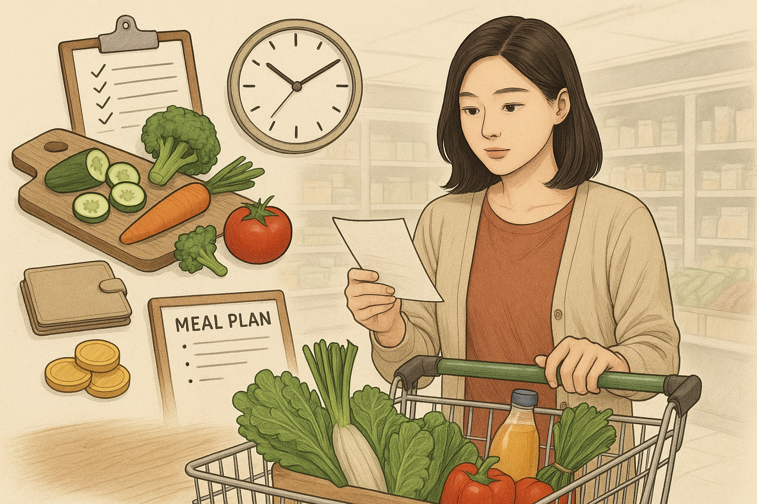 장보기 계획, 왜 중요하고 어떻게 세울까? 관련 이미지 1