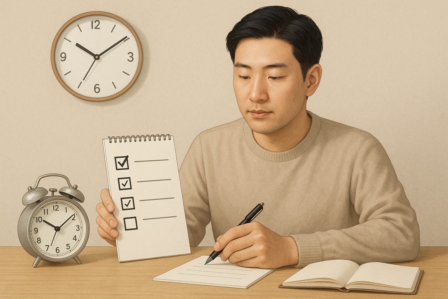 시간 관리 기초: 일상 루틴을 안정적으로 만드는 방법 썸네일